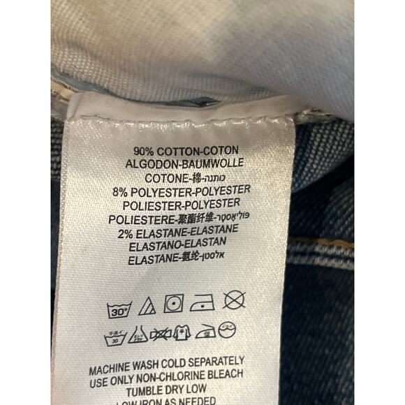 BDG Twig High Rise Blue Skinny Jeans Seamed Front Size 27 Ankle - Picture 8 of 10